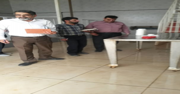 بازدید گروه پایش مواد کودی از کارخانجات تولیدی مواد شوینده در یزد