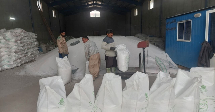 بازدید مدیرشرکت خدمات حمایتی کشاورزی استان تهران از وضعیت موجودی کود در انبارهای جنوب شرق استان تهران