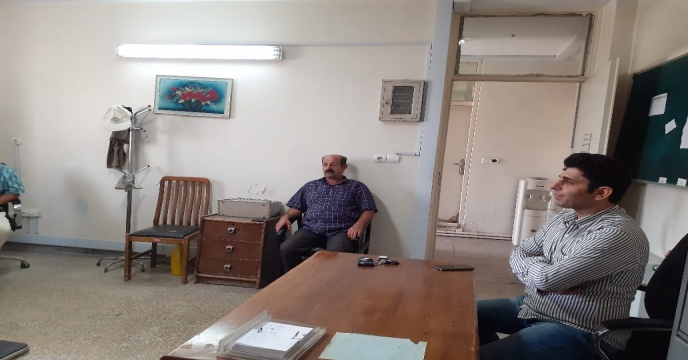 بازدید سرپرست شرکت خدمات حمایتی کشاورزی استان تهران از انبارهای سازمانی ( ذخیره نهاده های کشاورزی )