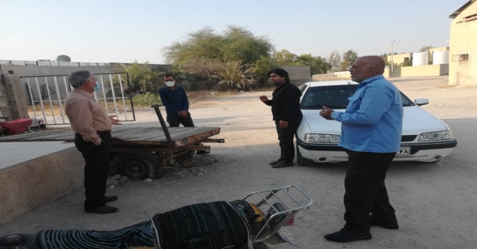 بازدید سرپرست شرکت از انبار هاى سازمانی 