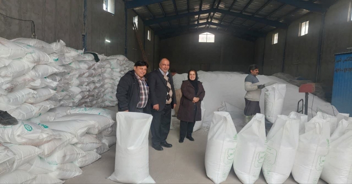 بازدید مدیرشرکت خدمات حمایتی کشاورزی استان تهران از وضعیت موجودی کود در انبارهای جنوب شرق استان تهران