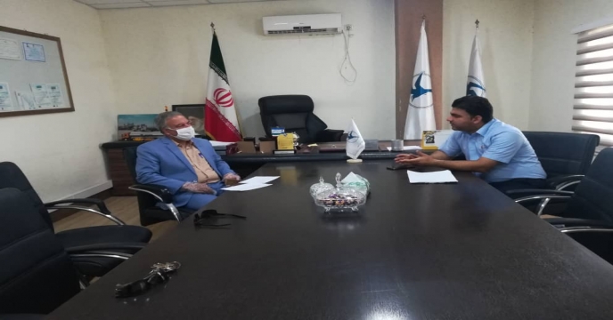نشست مشترک با مسئولین شرکت پرستوهای مهاجر نایبند (پیمانکار حمل)