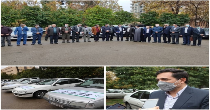 حضور مدیر شعبه در مانور عملیاتی بازرسی و نظارت بر کالاهای اساسی بخش کشاورزی در استان فارس