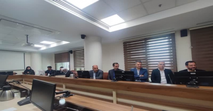 دیدار نوروزی رئیس سازمان جهاد کشاورزی استان تهران و جمعی از مدیران بخش کشاورزی استان تهران با حجت الاسلام ربانی نماینده ولی فقیه در وزارت جهاد کشاورزی