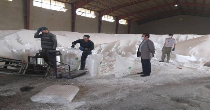 فعالیت انبار سازمانی شرکت خدمات حمایتی آذربایجان غربی در ایام تعطیلات نوروزی