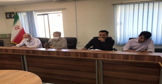 اولین نشست مدیر شرکت خدمات حمایتی کشاورزی استان آذربایجان غربی با همکاران در سال جهش تولید