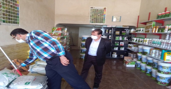 بازدید از مزکز خدمات کشاورزی سیلوانا، استان آذربایجان غربی