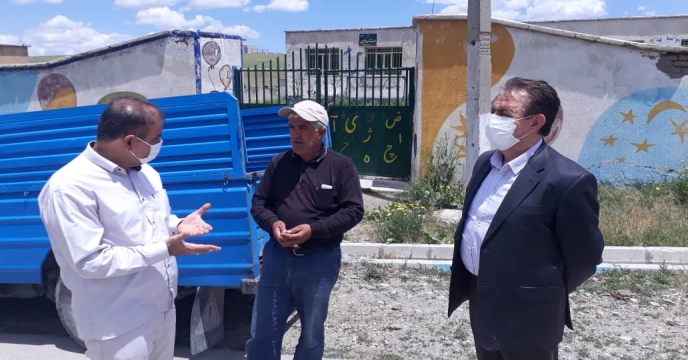 بازدید از مزکز خدمات کشاورزی سیلوانا، استان آذربایجان غربی
