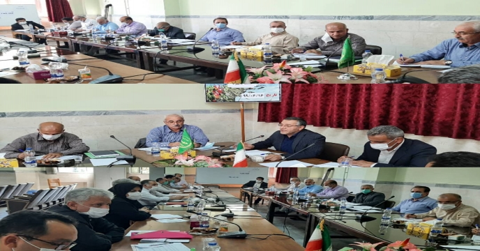 جلسه هماهنگی کشتهای پائیزه  شهرستانهای شمال استان آذربایجان غربی در شهرستان خوی 