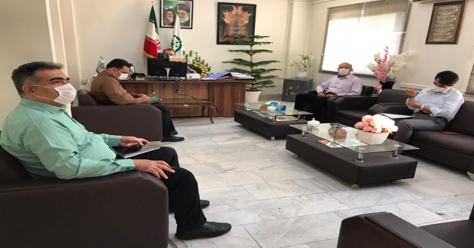 مشارکت مدیر شرکت خدمات حمایتی کشاورزی استان آذربایجان غربی در جلسه آنلاین مدیران در ستاد