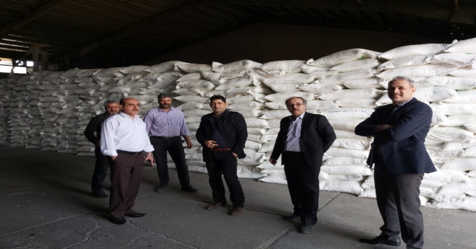بازدید مدیر استان البرز از روند عملیات انبارگردانی 