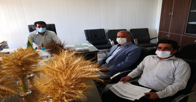 نشست مشترک مدیر شرکت خدمات حمایتی کشاورزی استان بوشهر با مدیر زراعت سازمان جهاد کشاورزی استان بوشهر 