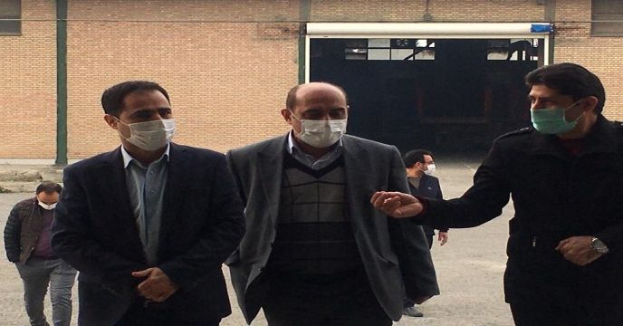 بازدید مدیر محترم امور مالی شرکت از انبارهای سازمانی استان البرز