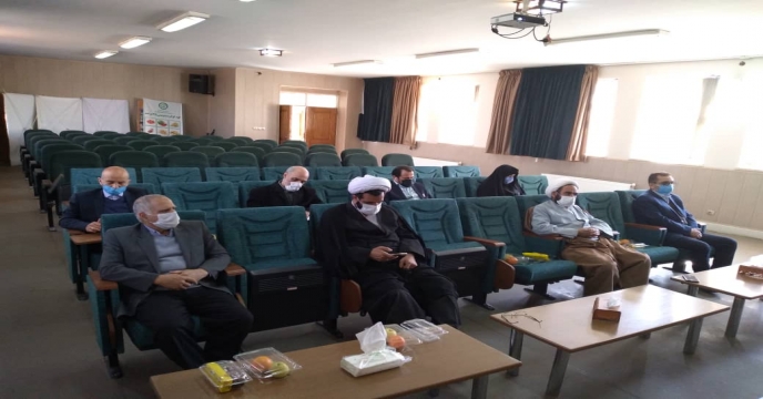 	برگزاری هشتمین جلسه شورای نماز سازمان جهاد کشاورزی ، استان خراسان رضوی