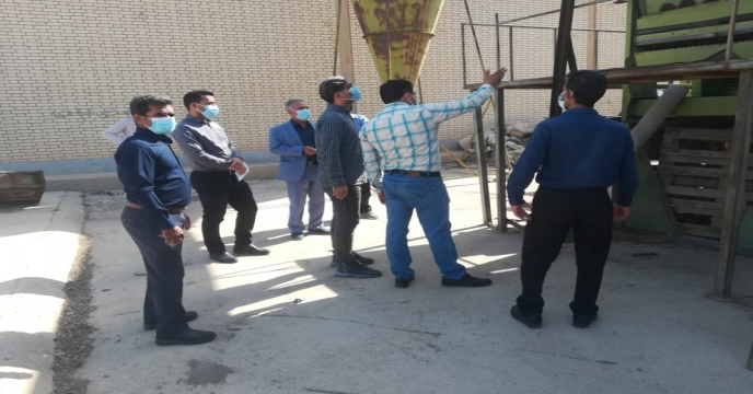بازدید و راه اندازی دستگاه بوجاری انبار بذر