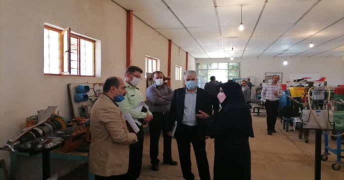 بازدید علمی مدیران جهادکشاورزی استان البرز از مزارع تولید بذر 