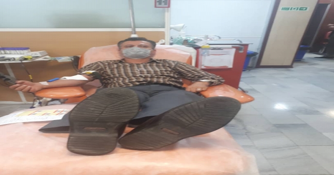 حضور داوطلبانه همکاران البرز در سازمان انتقال خون مرکزی البرز