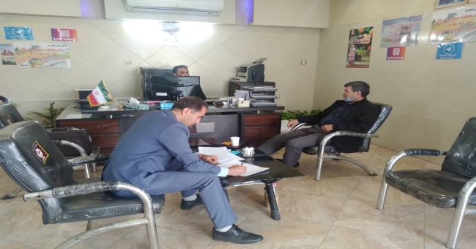 حضور گروه پایش در کارگزاری شرکت تعاونی آذر ورامین