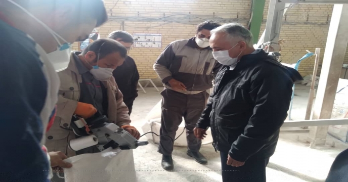 بازدید از کارخانه تولید کود شیمیایی میهن زاج