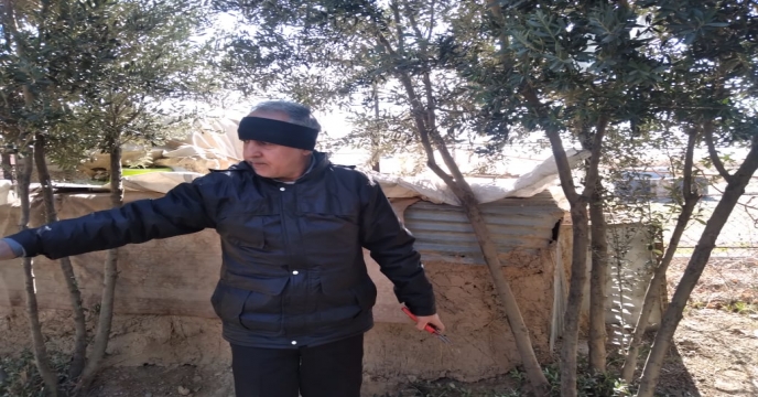 عملیات پاکسازی محوطه انبار مرکزی