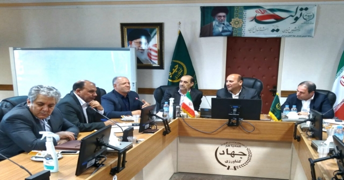 مراسم تکریم و معرفی مدیر جدید شرکت خدمات حمایتی کشاورزی استان تهران