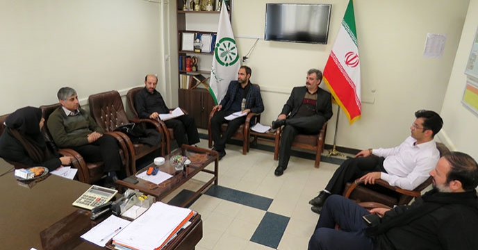 جلسه بررسی درخواست شهرستان فامنین  برای عاملیت توزیع کود شیمیایی شرکت خدمات حمایتی کشاورزی