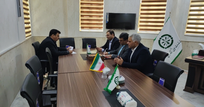 بازدید سرپرست محترم سازمان جهاد کشاورزی استان یزد از شرکت خدمات حمایتی کشاورزی استان
