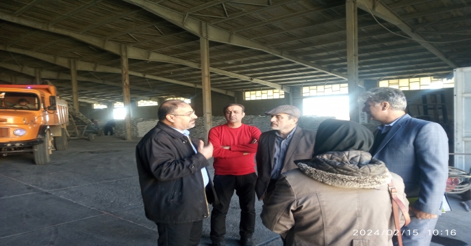 بازدید از انبار مرکزی 