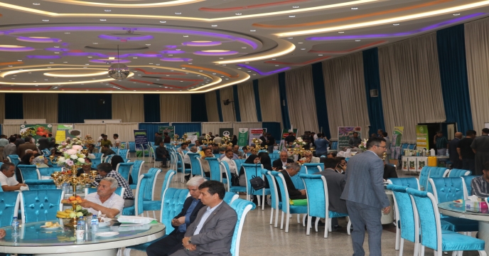 حضور و بازدید مدیریت محترم باغیانی، زراعت، حفظ نباتات استان آذربایجان غربی در دوازدهمین همایش ترویجی و معرفی سبد کالای شرکت و تولید کنندگان طرف تفاهم نامه با شرکت خدمات حمایتی کشاورزی بمناسبت هفته دولت