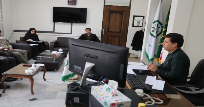 برنامه ریزی و هماهنگی اعضای ستاد گرامیداشت دهه فجر در شرکت خدمات حمایتی کشاورزی استان آذربایجان غربی
