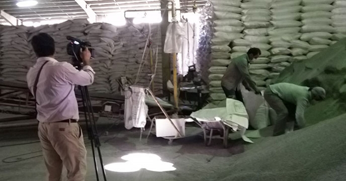 بازدید نماینده مردم ملایر در مجلس شورای اسلامی از انبارهای کود شیمیایی شرکت خدمات حمایتی کشاورزی استان همدان