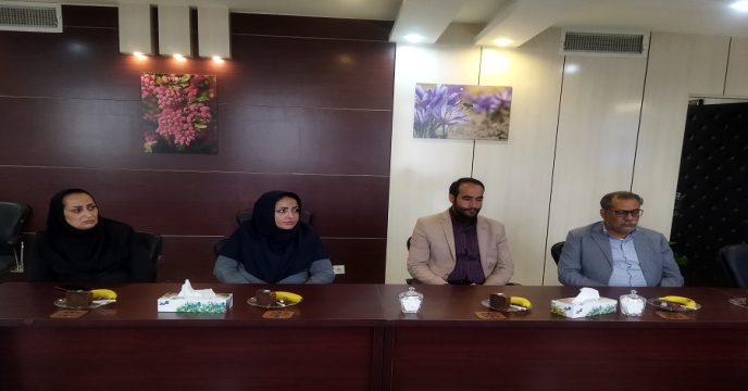 مراسم گرامیداشت ولادت حضرت زهرا(س) و روز زن در شرکت خدمات حمایتی کشاورزی خراسان جنوبی