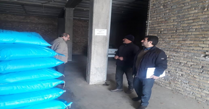 بازدید از انبار کارگزاران
