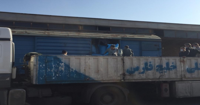 تخلیه واگن
