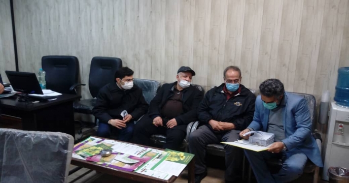 بازدید از کارگزاری شرکت تعاونی قلعه نو