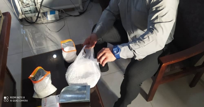 نمونه برداری از کود سولفات پتاسیم گرانوله