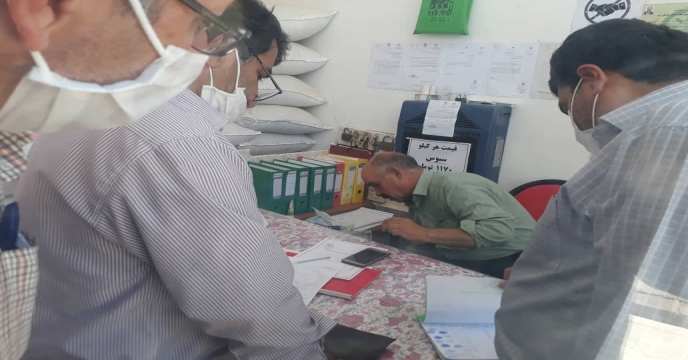 بازدید از کارگزاران آبش احمد