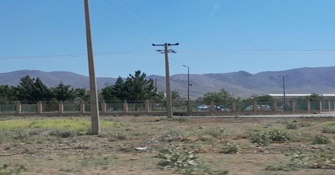 بازدید از انبار کارگزاری کود در منطقه خنداب . روستای آقداش