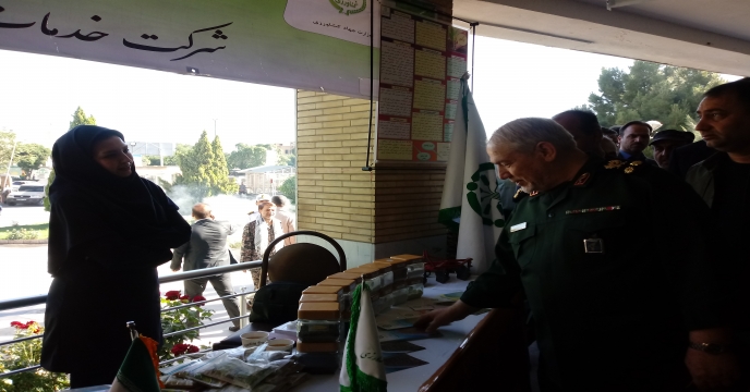برگزاری اجلاسیه و برپایی نمایشگاه توانمندیهای بخش کشاورزی در استان مرکزی – با حضور سردارسرلشگر پاسدار رحیم صفوی