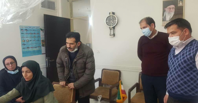 آموزش سیستم پایش کودی توسط همکاران خدمات حمایتی در مرکز جهاد کشاورزی شهرستان شازند