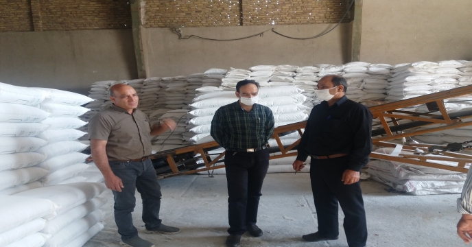 ارسال کود اوره به مقصد انبار کارگزاران شهرستان اراک
