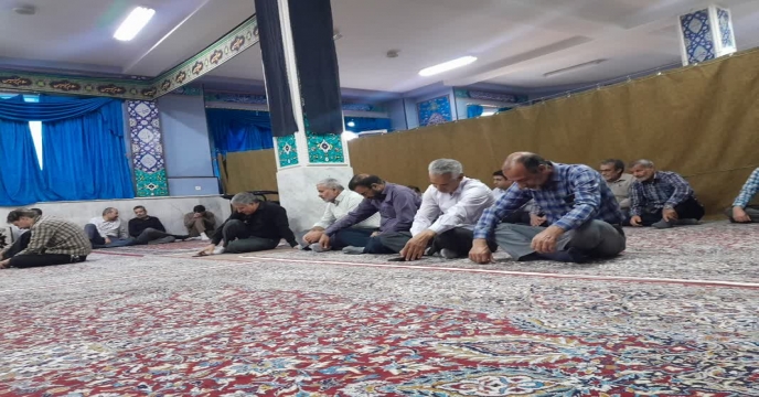 مراسم عزادرای اربعین حسینی – نمازخانه سازمان جهاد کشاورزی استان مرکزی 