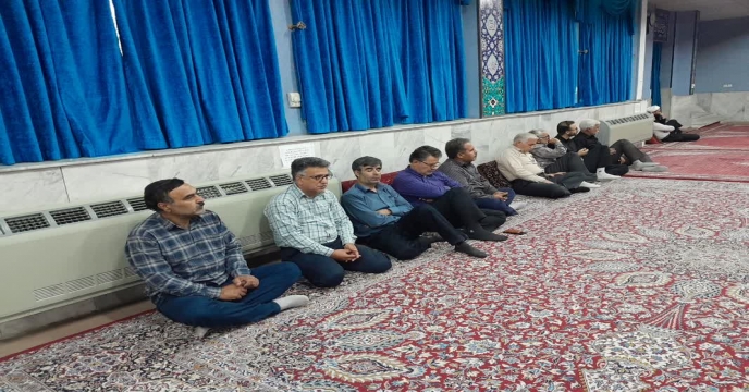مراسم عزادرای اربعین حسینی – نمازخانه سازمان جهاد کشاورزی استان مرکزی 