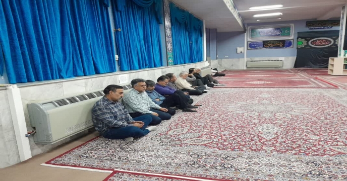 مراسم عزادرای اربعین حسینی – نمازخانه سازمان جهاد کشاورزی استان مرکزی 