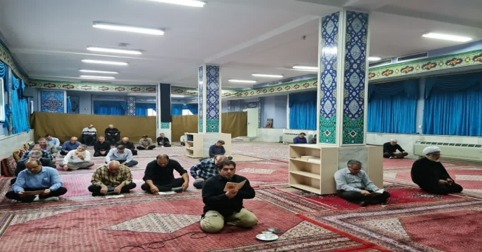 مراسم عزادرای اربعین حسینی – نمازخانه سازمان جهاد کشاورزی استان مرکزی 