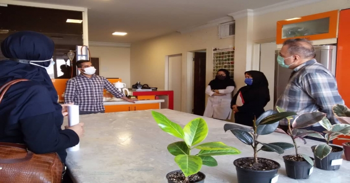 بازدید از امکانات آزمایشگاه خاک شناسی همکار