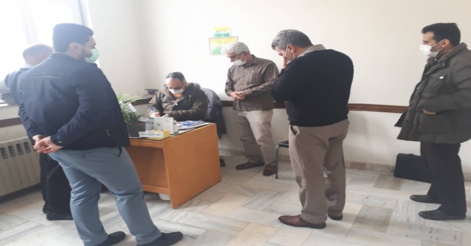 آموزش سیستم پایش کودی توسط همکاران خدمات حمایتی در مرکز جهاد کشاورزی شهرستان آشتیان