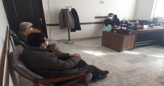 آموزش سیستم پایش کودی توسط همکاران خدمات حمایتی در مرکز جهاد کشاورزی شهرستان آشتیان