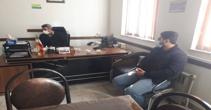 آموزش سیستم پایش کودی توسط همکاران خدمات حمایتی در مرکز جهاد کشاورزی شهرستان آشتیان