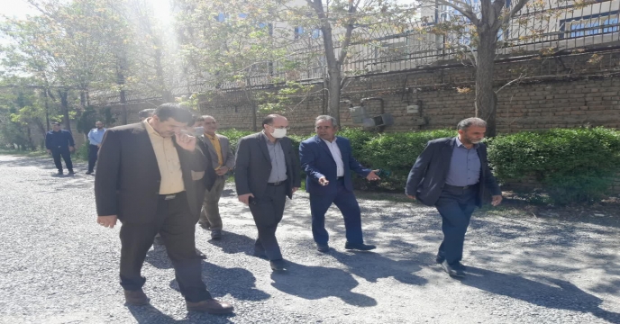 بازدید معاونت محترم استانداری جناب مهندس آل یاسین از شرکت خدمات حمایتی کشاورزی استان مرکزی